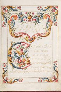 Diploma di Laurea - Manoscritto : Laurea bolognese, 1650  - Asta Libri Antichi e Rari. Incisioni - Associazione Nazionale - Case d'Asta italiane