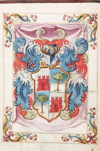 Diploma di Laurea - Manoscritto : Laurea bolognese, 1650  - Asta Libri Antichi e Rari. Incisioni - Associazione Nazionale - Case d'Asta italiane