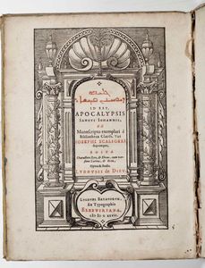 Giovanni Evangelista - Apocalisse. Lugduni batavorum, ex typographia elzeviriana, 1627