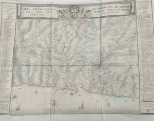 Francesco Doria : Della storia di Genova dal trattato di Worms fino alla pace dAquisgrana. Libri Quattro, Leida, 1750  - Asta Libri Antichi e Rari. Incisioni - Associazione Nazionale - Case d'Asta italiane
