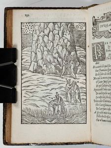 DANTE ALIGHIERI : Dante con nuove, et utili ispositioni...in Lione, Appresso Guglielmo Rouillio, 1551  - Asta Libri Antichi e Rari. Incisioni - Associazione Nazionale - Case d'Asta italiane