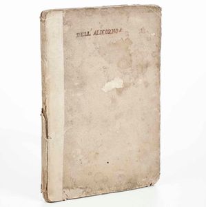 Bacci,Andrea : L�alicorno. Discorso dell�eccellente medico et filosofo...nella quale si tratta della natura dell�alicorno, in Fiorenza, appresso Giorgio Marescotti, 1573.  - Asta Libri Antichi e Rari. Incisioni - Associazione Nazionale - Case d'Asta italiane