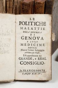 Agostino Mascardi : La congiura del Conte Gio Luigi dei Fieschi, in Bologna, per Giacomo Monti e Carlo Zenero, 1639  - Asta Libri Antichi e Rari. Incisioni - Associazione Nazionale - Case d'Asta italiane