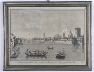 Giuseppe Zocchi : 5 vedute di Firenze  - Asta Libri Antichi e Rari. Incisioni - Associazione Nazionale - Case d'Asta italiane