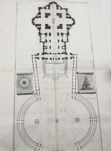 Carlo Fontana : Templum Vaticanum et ipsius origo cum aedificiis maxim conspicuis antiquits, & recns ibidem constitutis; editum ab equite Carolo Fontana...Opus in septem libros distributum...Romae, nella Stamparia di Gio Francesco Buagni, 1694.  - Asta Libri Antichi e Rari. Incisioni - Associazione Nazionale - Case d'Asta italiane