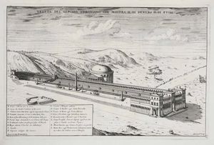 Carlo Fontana : Templum Vaticanum et ipsius origo cum aedificiis maxim conspicuis antiquits, & recns ibidem constitutis; editum ab equite Carolo Fontana...Opus in septem libros distributum...Romae, nella Stamparia di Gio Francesco Buagni, 1694.  - Asta Libri Antichi e Rari. Incisioni - Associazione Nazionale - Case d'Asta italiane