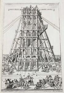 Carlo Fontana : Templum Vaticanum et ipsius origo cum aedificiis maxim conspicuis antiquits, & recns ibidem constitutis; editum ab equite Carolo Fontana...Opus in septem libros distributum...Romae, nella Stamparia di Gio Francesco Buagni, 1694.  - Asta Libri Antichi e Rari. Incisioni - Associazione Nazionale - Case d'Asta italiane