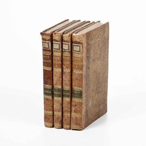 NICOLA FRANCESCO HAYM - Biblioteca italiana ossia notizia de libri rari italiani...Milano, Presso Giovanni Silvestri, 1803 (4 volumi)