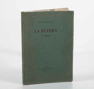 EUGENIO MONTALE - La bufera e altro, Neri Pozza, Venezia, 1956