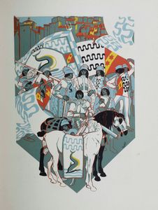 Misciatelli, Piero - Cambellotti, Duilio Il Palio di Siena...Roma,Societ� editrice diNovissima,s.d ma anni 20-30  - Asta Libri Antichi e Rari. Incisioni - Associazione Nazionale - Case d'Asta italiane
