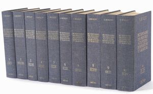 E. Benezit Dictonnaire des peintres, sculptures, dessinateurs et graveurs. Librairie Grund, 1976 (10 volumi)  - Asta Libri Antichi e Rari. Incisioni - Associazione Nazionale - Case d'Asta italiane