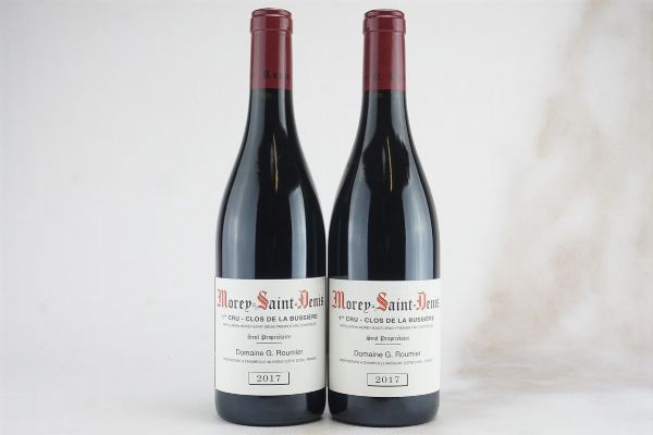 Morey-Saint-Denis Clos de la Bussi&egrave;re Domaine G. Roumier 2017  - Asta L'Armonia del Tempo | Vini pregiati e da collezione - Associazione Nazionale - Case d'Asta italiane