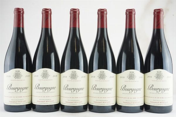 Bourgogne Domaine Emmanuel Rouget 2018  - Asta L'Armonia del Tempo | Vini pregiati e da collezione - Associazione Nazionale - Case d'Asta italiane