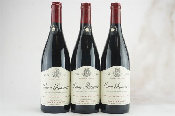 Vosne-Romanée Domaine Emmanuel Rouget 2018  - Asta L'Armonia del Tempo | Vini pregiati e da collezione - Associazione Nazionale - Case d'Asta italiane