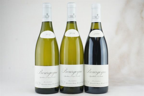 Selezione Bourgogne Maison Leroy N&eacute;gociant  - Asta L'Armonia del Tempo | Vini pregiati e da collezione - Associazione Nazionale - Case d'Asta italiane
