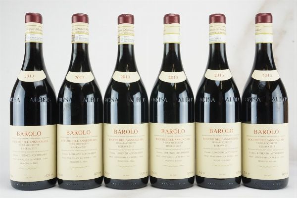 Barolo Rocche dell’Annunziata Riserva Vigna Rocchette Lorenzo Accomasso 2013  - Asta L'Armonia del Tempo | Vini pregiati e da collezione - Associazione Nazionale - Case d'Asta italiane