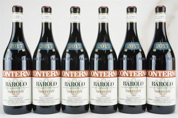 Barolo Cerretta Giacomo Conterno 2017  - Asta L'Armonia del Tempo | Vini pregiati e da collezione - Associazione Nazionale - Case d'Asta italiane
