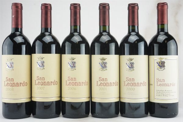 San Leonardo Tenuta San Leonardo 2016  - Asta L'Armonia del Tempo | Vini pregiati e da collezione - Associazione Nazionale - Case d'Asta italiane
