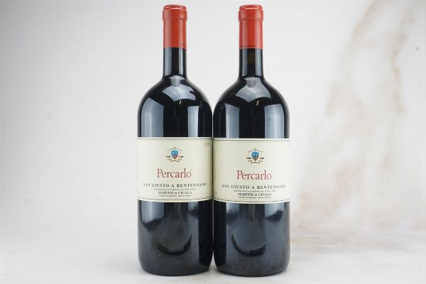 Percarlo San Giusto a Rentennano  - Asta L'Armonia del Tempo | Vini pregiati e da collezione - Associazione Nazionale - Case d'Asta italiane