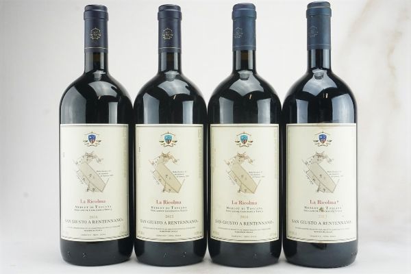 La Ricolma San Giusto a Rentennano  - Asta L'Armonia del Tempo | Vini pregiati e da collezione - Associazione Nazionale - Case d'Asta italiane