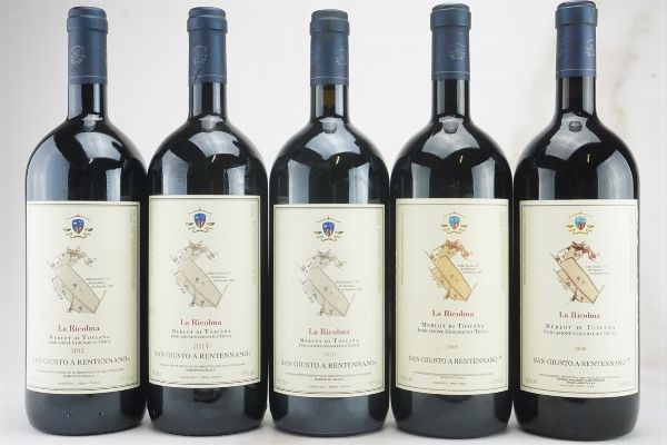 La Ricolma San Giusto a Rentennano  - Asta L'Armonia del Tempo | Vini pregiati e da collezione - Associazione Nazionale - Case d'Asta italiane