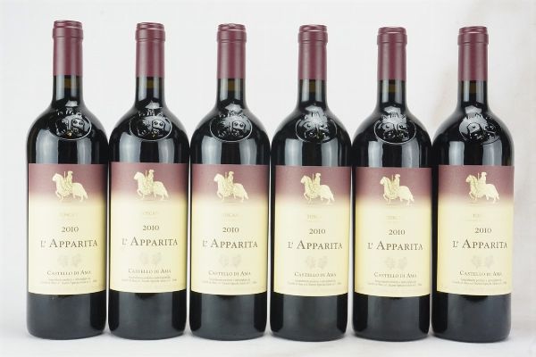 L’Apparita Castello di Ama 2010  - Asta L'Armonia del Tempo | Vini pregiati e da collezione - Associazione Nazionale - Case d'Asta italiane