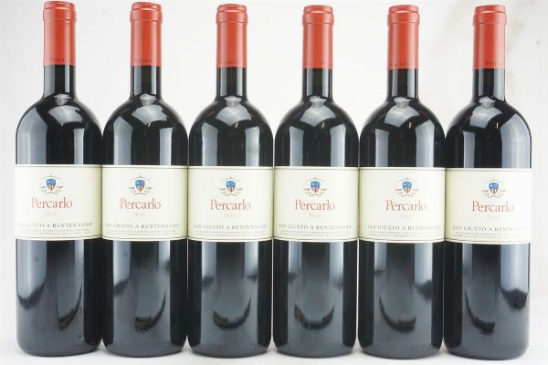 Percarlo San Giusto a Rentennano 2018  - Asta L'Armonia del Tempo | Vini pregiati e da collezione - Associazione Nazionale - Case d'Asta italiane