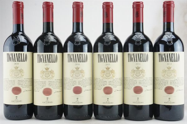 Tignanello Antinori  - Asta L'Armonia del Tempo | Vini pregiati e da collezione - Associazione Nazionale - Case d'Asta italiane