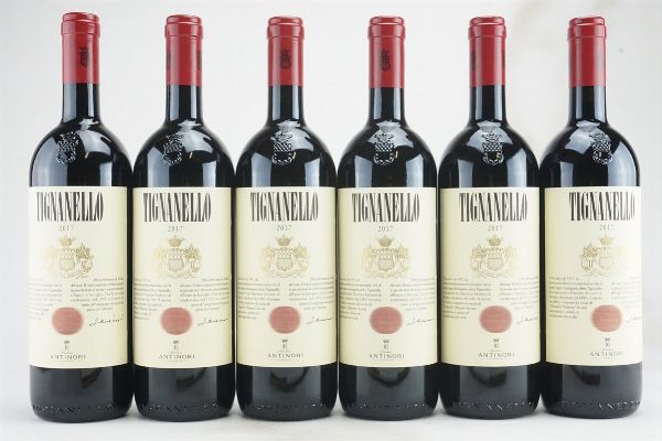 Tignanello Antinori 2017  - Asta L'Armonia del Tempo | Vini pregiati e da collezione - Associazione Nazionale - Case d'Asta italiane