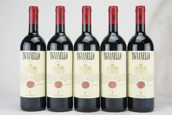 Tignanello Antinori 2012  - Asta L'Armonia del Tempo | Vini pregiati e da collezione - Associazione Nazionale - Case d'Asta italiane