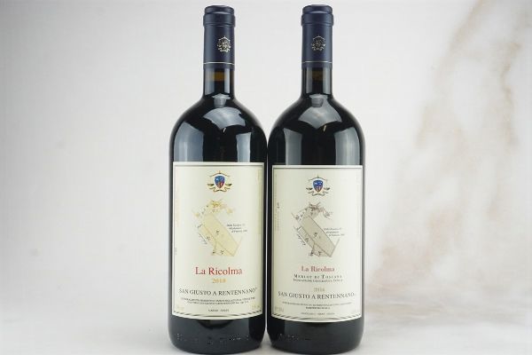 La Ricolma San Giusto a Rentennano  - Asta L'Armonia del Tempo | Vini pregiati e da collezione - Associazione Nazionale - Case d'Asta italiane