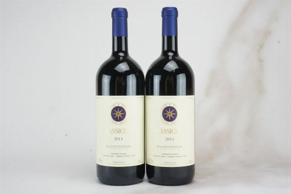 Sassicaia Tenuta San Guido 2014  - Asta L'Armonia del Tempo | Vini pregiati e da collezione - Associazione Nazionale - Case d'Asta italiane