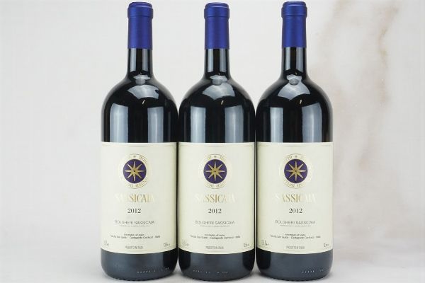 Sassicaia Tenuta San Guido 2012  - Asta L'Armonia del Tempo | Vini pregiati e da collezione - Associazione Nazionale - Case d'Asta italiane
