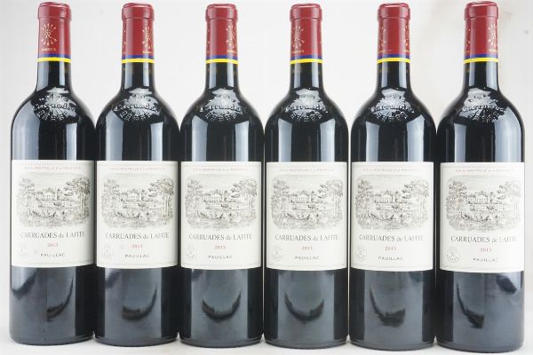 Carruades de Lafite Ch&acirc;teau Lafite Rothschild 2013  - Asta L'Armonia del Tempo | Vini pregiati e da collezione - Associazione Nazionale - Case d'Asta italiane