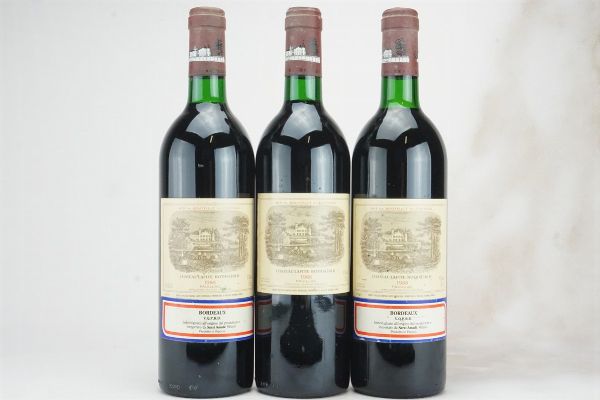 Ch&acirc;teau Lafite Rothschild 1988  - Asta L'Armonia del Tempo | Vini pregiati e da collezione - Associazione Nazionale - Case d'Asta italiane