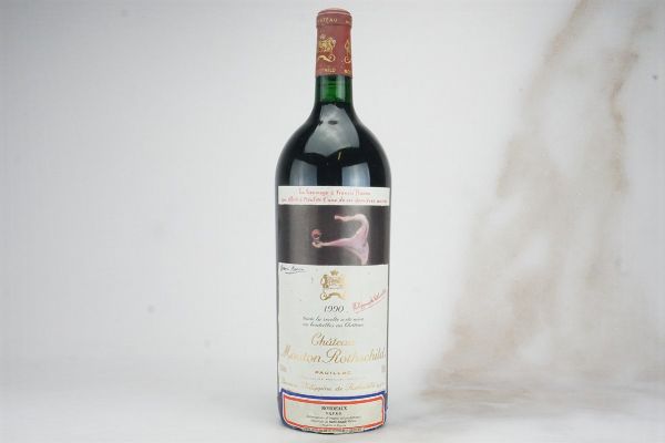 Ch�teau Mouton Rothschild 1990  - Asta L'Armonia del Tempo | Vini pregiati e da collezione - Associazione Nazionale - Case d'Asta italiane