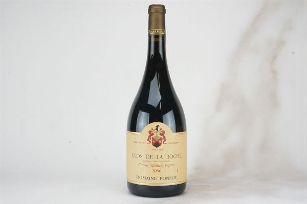 Clos de la Roche Cuvée Vieilles Vignes Domaine Ponsot 2006  - Asta L'Armonia del Tempo | Vini pregiati e da collezione - Associazione Nazionale - Case d'Asta italiane