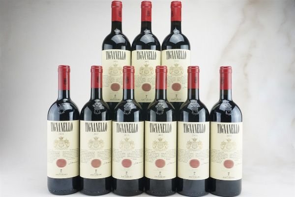 Tignanello Antinori  - Asta L'Armonia del Tempo | Vini pregiati e da collezione - Associazione Nazionale - Case d'Asta italiane