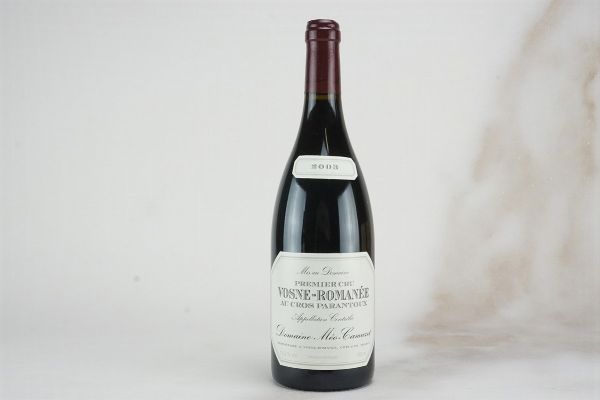 Vosne-Roman&eacute;e Cros Parantoux Domaine M&eacute;o-Camuzet 2003  - Asta L'Armonia del Tempo | Vini pregiati e da collezione - Associazione Nazionale - Case d'Asta italiane