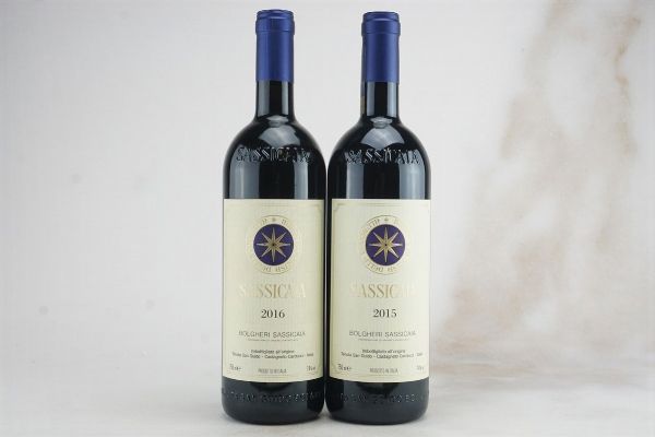 Sassicaia Tenuta San Guido  - Asta L'Armonia del Tempo | Vini pregiati e da collezione - Associazione Nazionale - Case d'Asta italiane
