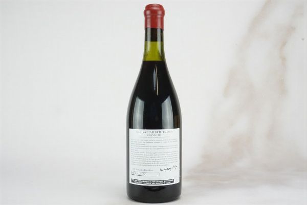 Mazys-Chambertin Leroy Domaine d&rsquo;Auvenay 2001  - Asta L'Armonia del Tempo | Vini pregiati e da collezione - Associazione Nazionale - Case d'Asta italiane