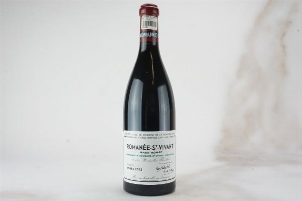 Romanée Saint-Vivant Marey-Monge Domaine de la Romanée Conti 2012  - Asta L'Armonia del Tempo | Vini pregiati e da collezione - Associazione Nazionale - Case d'Asta italiane