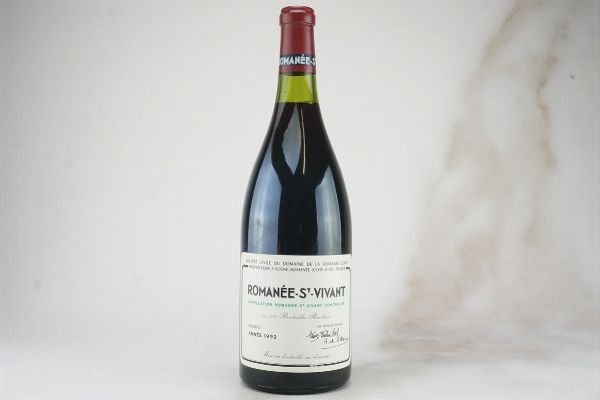 Roman&eacute;e Saint-Vivant Domaine de la Roman&eacute;e Conti 1992  - Asta L'Armonia del Tempo | Vini pregiati e da collezione - Associazione Nazionale - Case d'Asta italiane