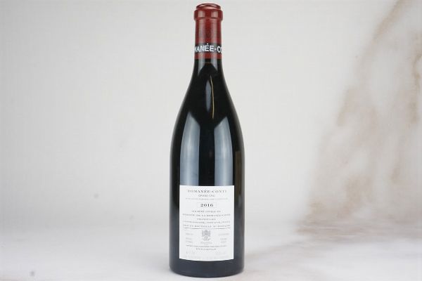 Roman&eacute;e Conti Domaine de la Roman&eacute;e Conti 2016  - Asta L'Armonia del Tempo | Vini pregiati e da collezione - Associazione Nazionale - Case d'Asta italiane
