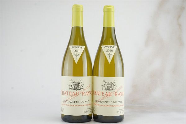 Ch&acirc;teauneuf-du-Pape Blanc R&eacute;serve Ch&acirc;teau Rayas 2010  - Asta L'Armonia del Tempo | Vini pregiati e da collezione - Associazione Nazionale - Case d'Asta italiane