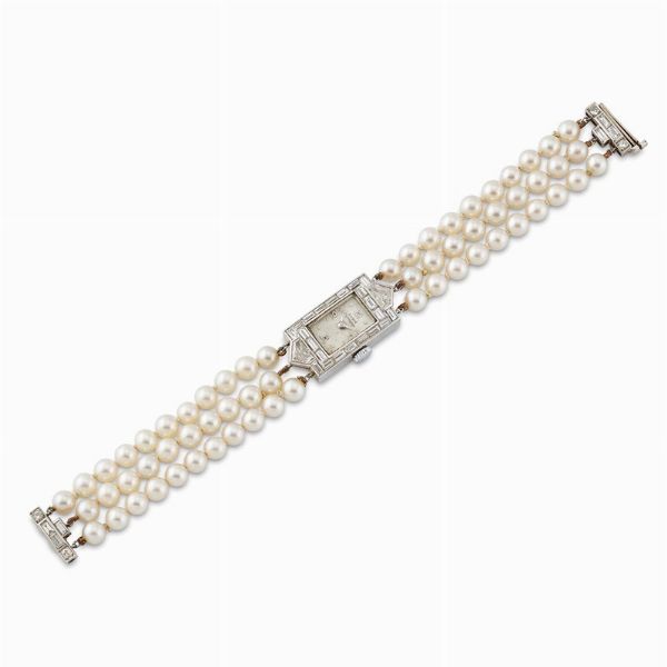 GIRARD PERREGAUX OROLOGIO DA DONNA  - Asta Gioielli - Associazione Nazionale - Case d'Asta italiane