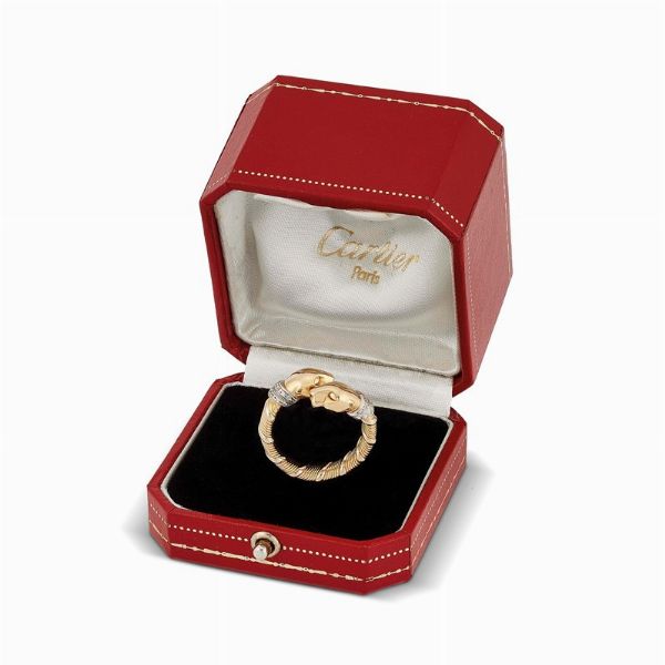 CARTIER : CARTIER ANELLO PANTHERE  - Asta Gioielli - Associazione Nazionale - Case d'Asta italiane