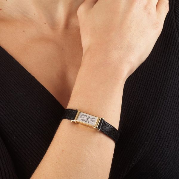 CARTIER : CARTIER PARIS REMONTOIR OROLOGIO DA DONNA  - Asta Gioielli - Associazione Nazionale - Case d'Asta italiane