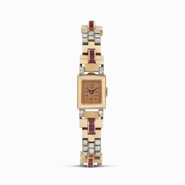 CARTIER PARIS OROLOGIO TANK DA DONNA  - Asta Gioielli - Associazione Nazionale - Case d'Asta italiane