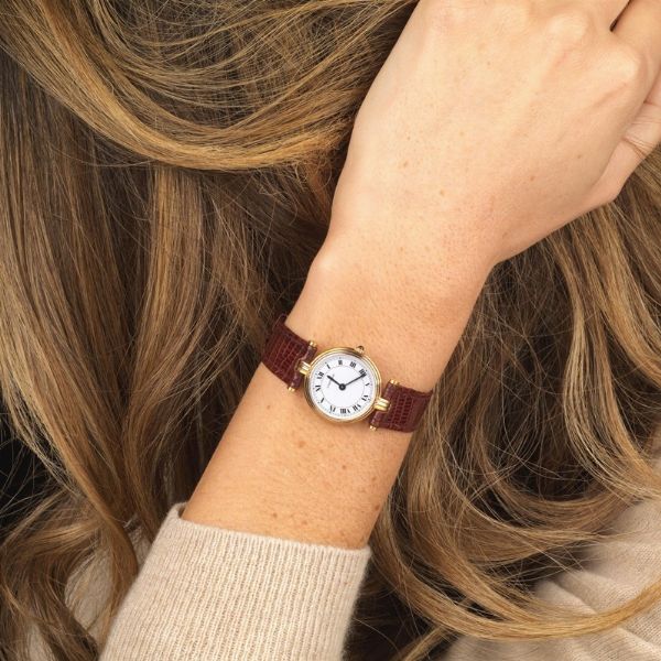 CARTIER : CARTIER VLC TRE COLORI ORO N. 8100411XX  - Asta Gioielli - Associazione Nazionale - Case d'Asta italiane